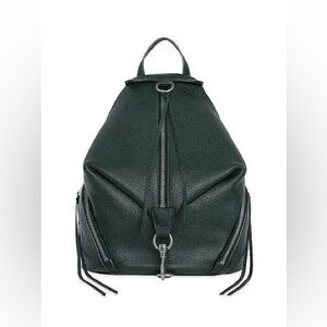 ⭐️ REBECCA MINKOFF ⭐️ Julian Green Genuine Leather Backpack